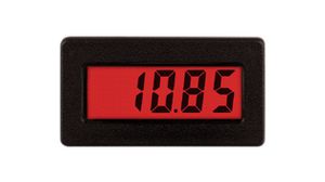 Digital Panel Meter, DC Current, 3-1/2 Digits, Character Height 15.2mm, 68x33mm,